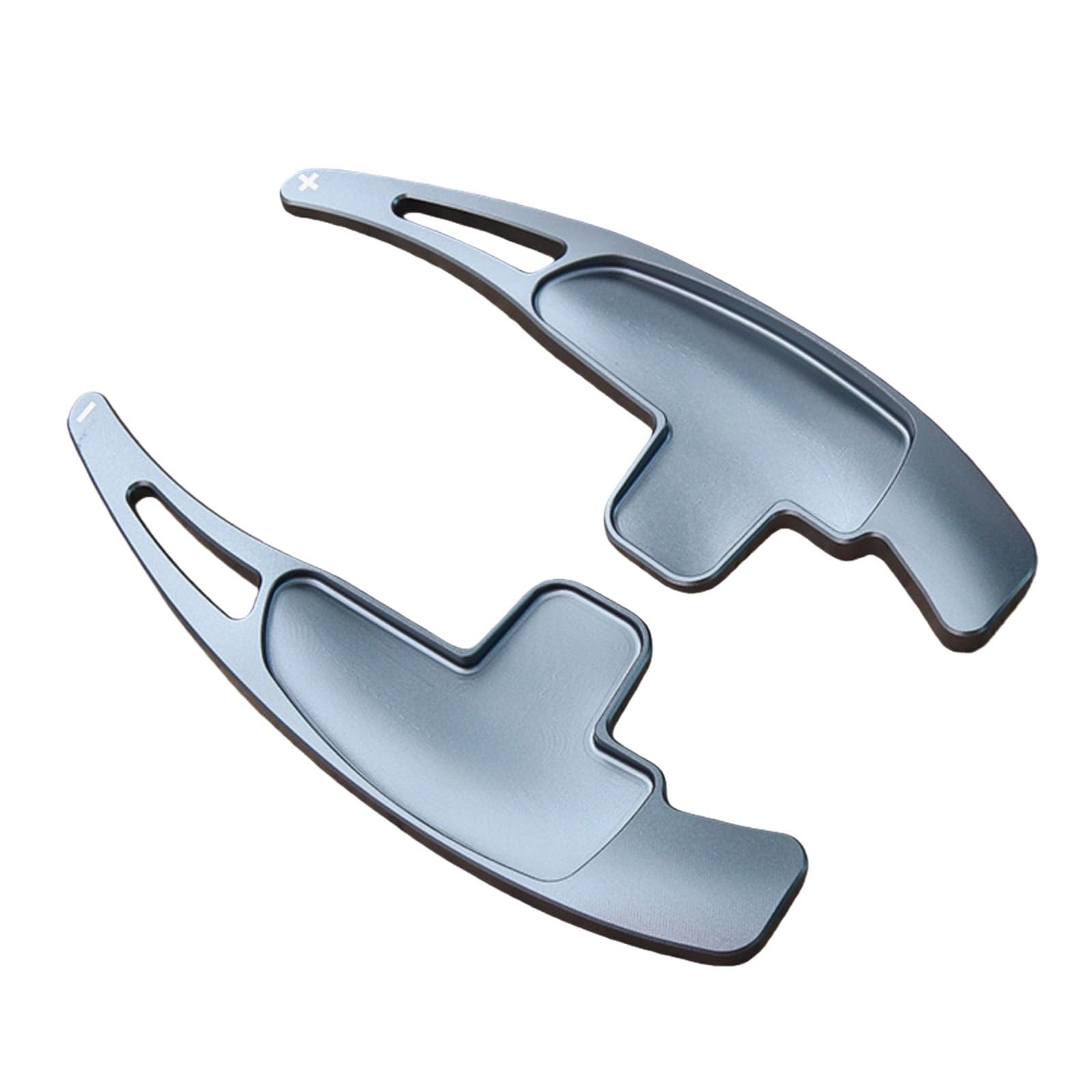 Auto Paddle Shifter Extension Kit for Mercedes-Benz AMG C63 2009-2014, Sports Steering Wheel Paddle Shifter Extension Cover Trim Interior,Grey