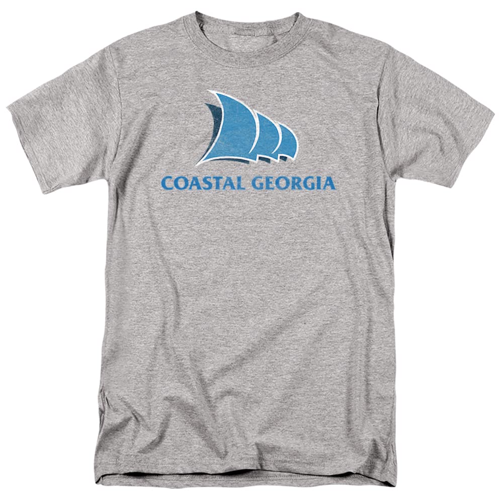 LOGOVISION Official Collegiate Distressed Primary Logo Adult T-Shirt Collection — view 135