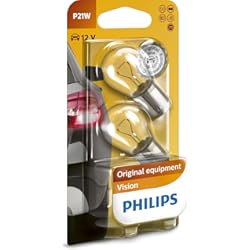 Faros Smart Fortwo 17237 - blister 2 lámparas bombillas p21w standard philips 12v 21w ba15s