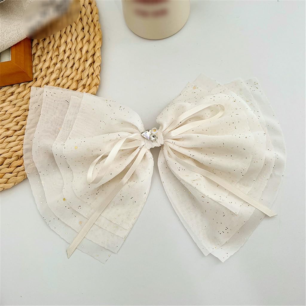 Stretch Fabric Hair Clip Hanging Design Cloth Art Hairpin Decorative Elegant Accessory for Women Daily Use(E)