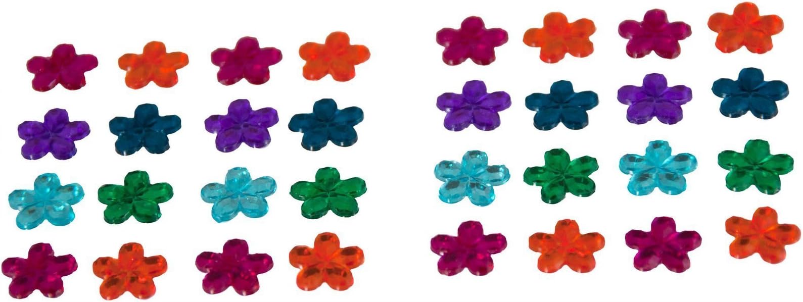 Smoobee Stickers for No Cry Hairbrush - Rainbow Flower