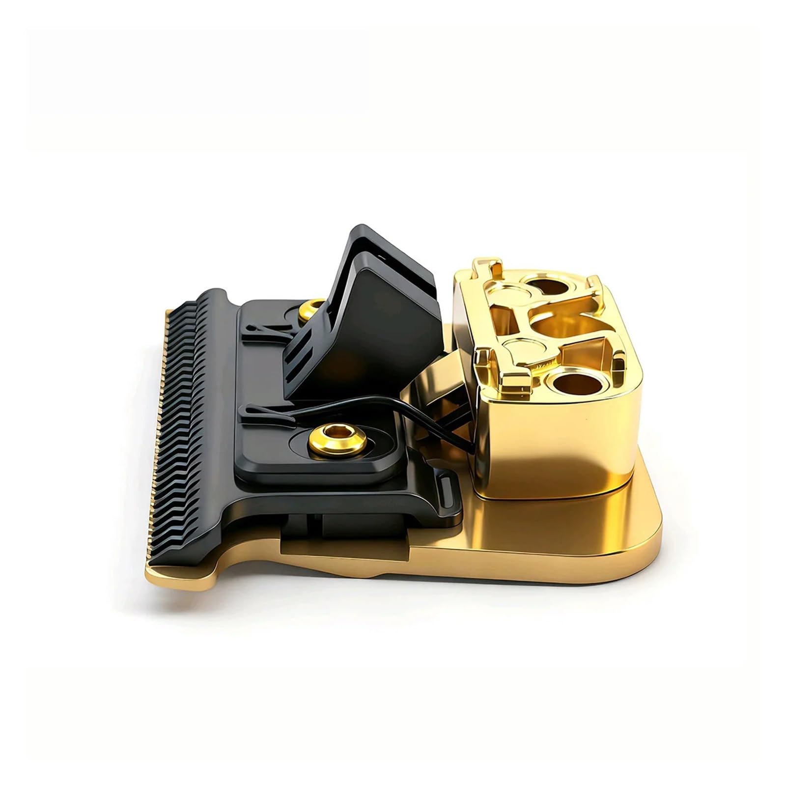 Haarschneider-Ersatzklingen, kompatibel mit Klinge, | Professioneller Barber Clipper FX707 Haarschneider(2pc GOLD)