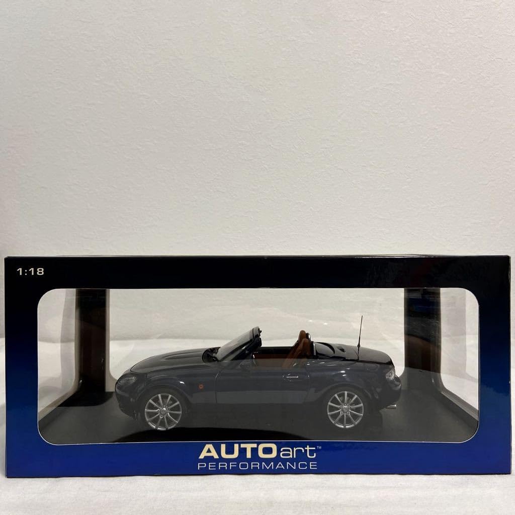 Amazon | AUTOart 1/18 MAZDA ROADSTER 2006年 Stormy Blue RHD MX-5
