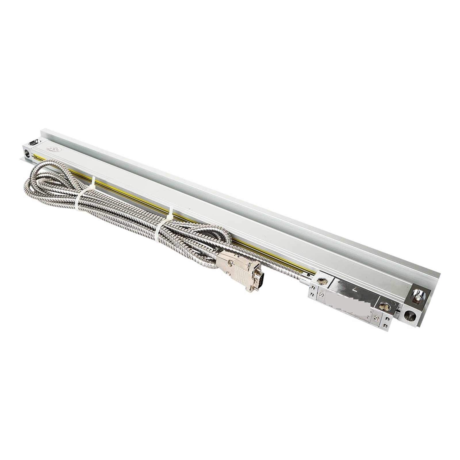 Wysoka precyzja 0.005mm Ultra cienka linijka liniowa TTL 50mm-350mm mały enkoder liniowy czujnik kraty 5um linijka kraty do tokarki(300mm 5um)