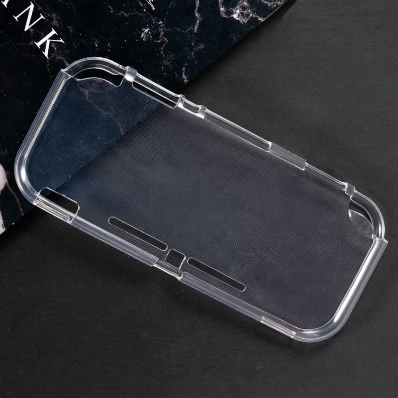 Coque Nintendo Switch Lite transparente avec 2 verres trempés de protection