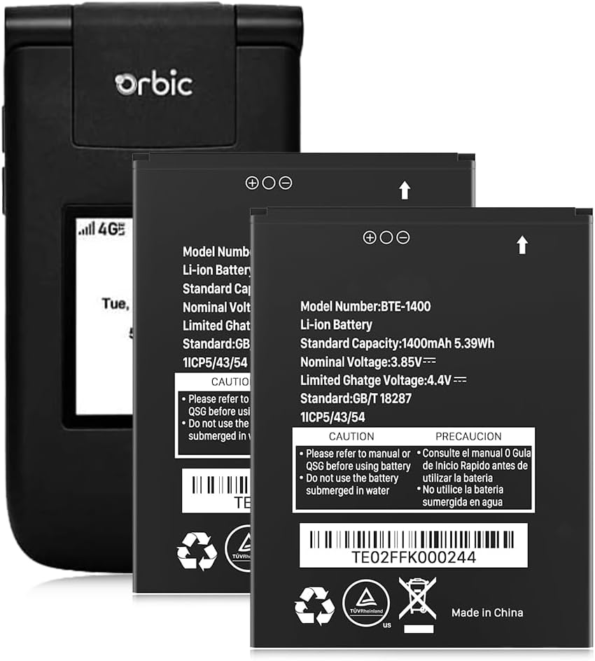 Orbic Journey V RC2200L Replacement Battery Toys & Games