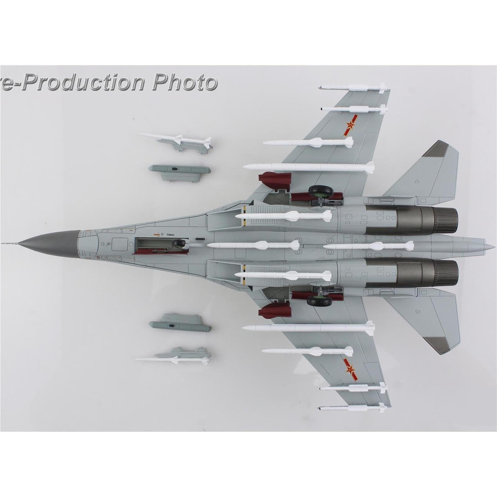 aerei a reazione Aereo da caccia J-11BGH J-11 in scala 1:72, lega blu 28 Planaf regali per piloti