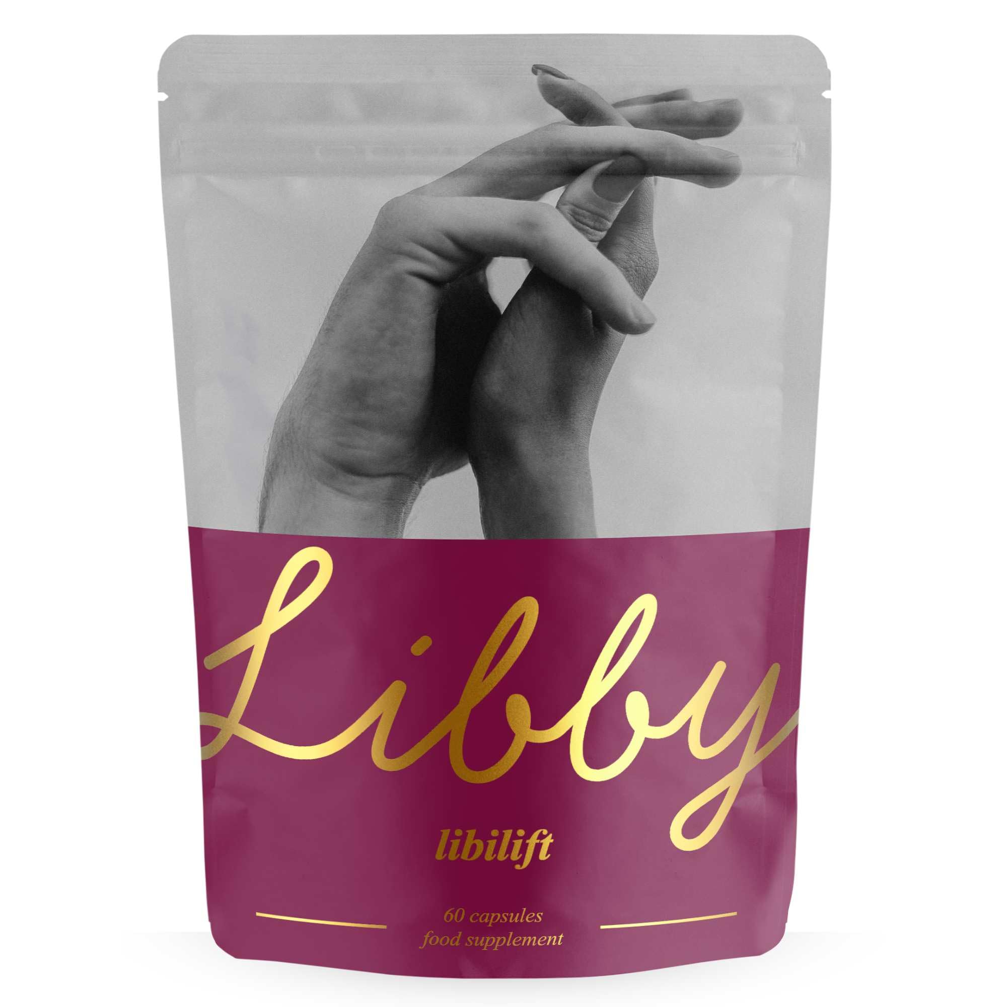 Libido Booster for Women - Natural Intimacy Support - Libby Bido Libilift Contains Hormonal Support Boost of Maca Root Extract, Damiana, Ashwagandha. 60 Vegan Capsules