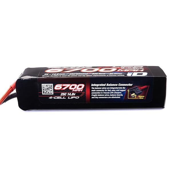 Foto 2 de 4 de Batería de 670mah 14.7v 4-cell 25c lipo - TRAXXAS - TRX2890X