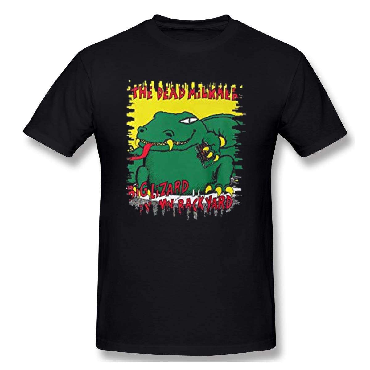 The Dead Milkmen Big Lizard in My Backyard Men's Tee Fashion T-Shirt