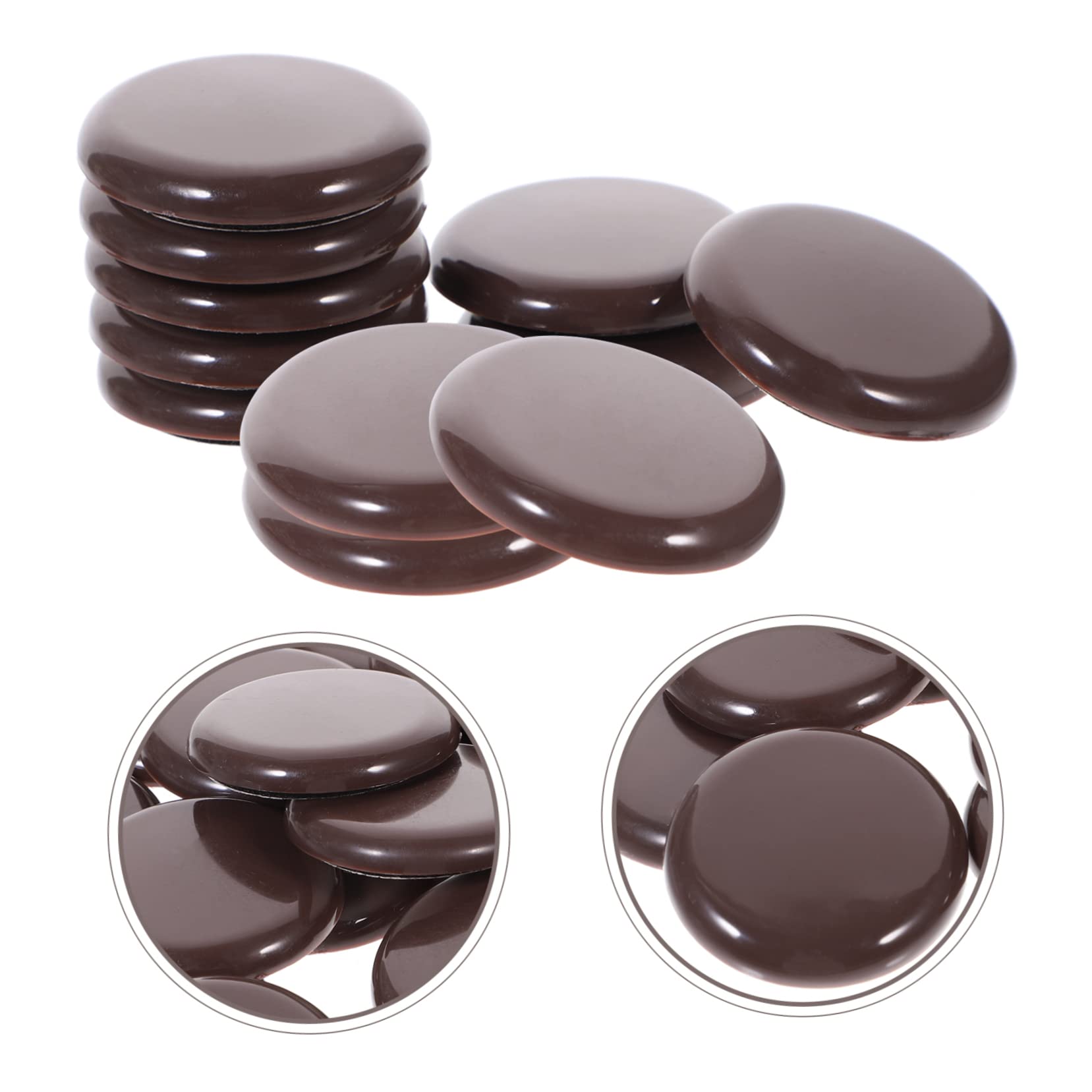 SHINEOFI 3 Sätze Selbstklebende Möbelgleiter Runde Pads Für Tischbeine Geräuschdämpfende Für Metallmöbel rutschfest Und Bodenschonend Perfekter Schutz Für Hartböden 20 Stück * 3