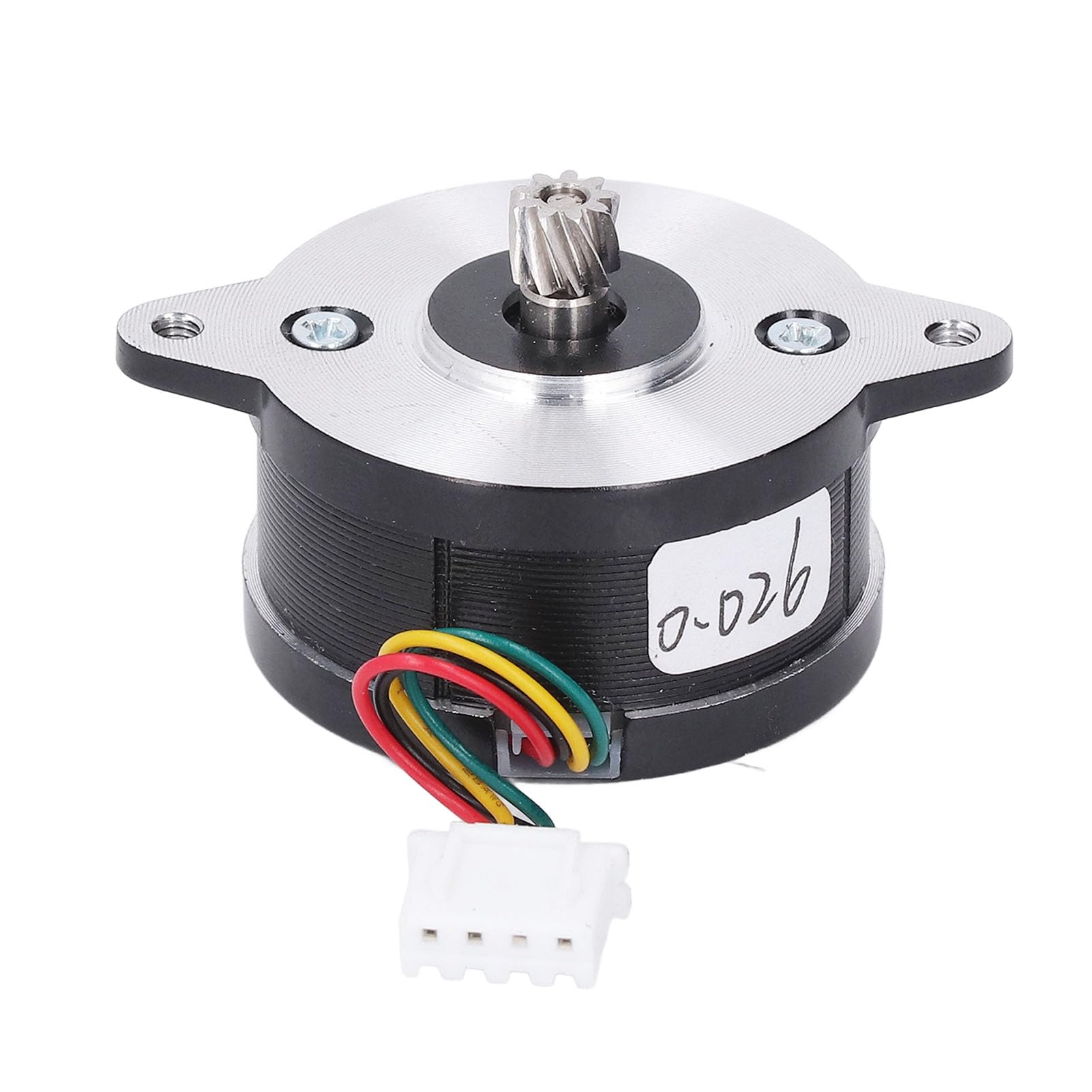 Goshyda Runder Schrittmotor 2PH 1,8 Schrittwinkel DC 2,4V 1A 9T Stirnradgetriebe 36mm für P1S 3D-Drucker-Extruder