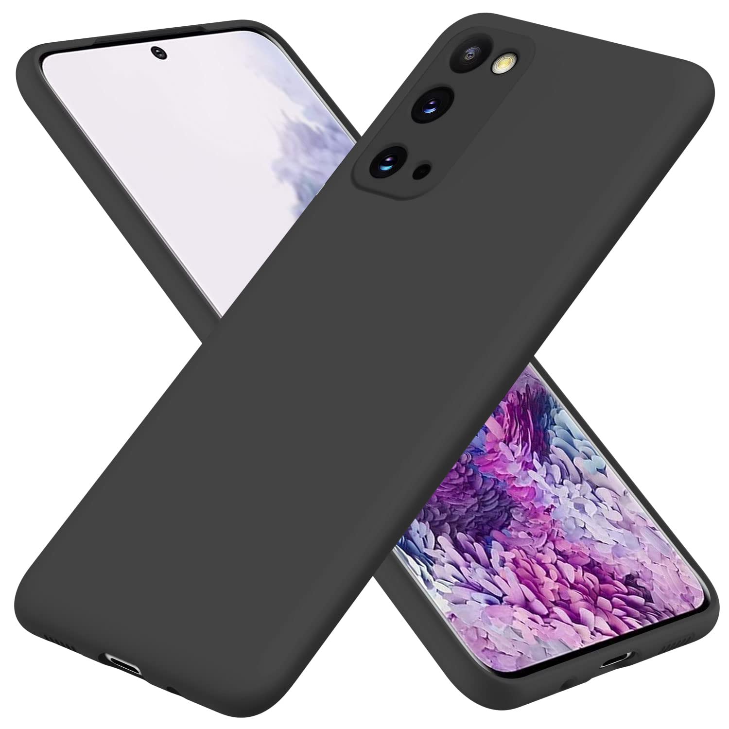 AYSZNBLA for Samsung Galaxy S20 Case,Liquid Silicone Gel Rubber Phone Case,Non-Yellowing Phone Bumper Cover,Multi-Color Silicone Phone Case,Non-Slip