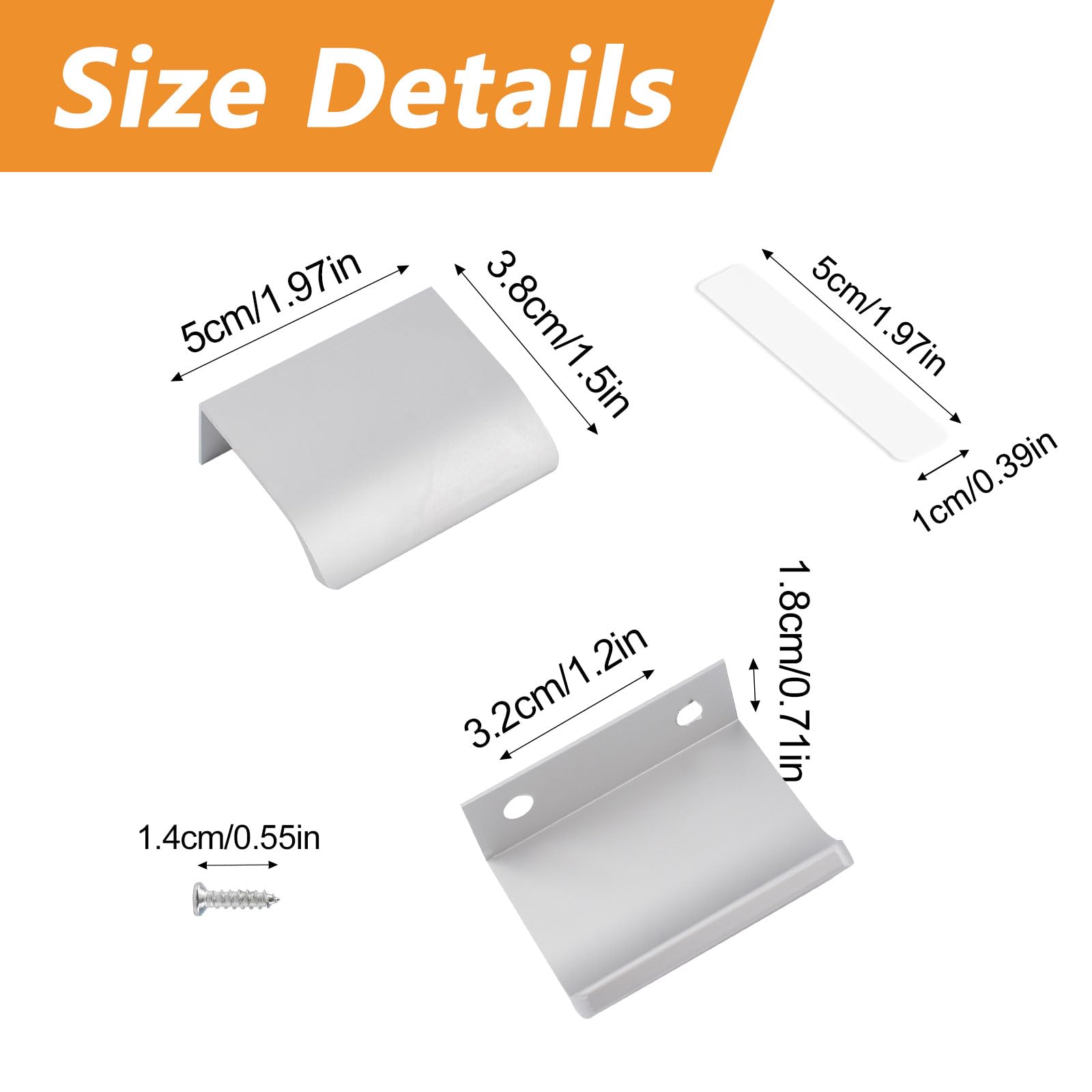 MOROBOR 8 Pack Finger Edge Pull - Image 2