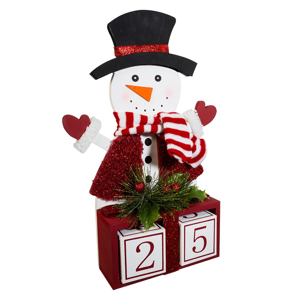 Kurt S. Adler Kurt Adler 15Inch Countdown to Christmas Snowman Advent
