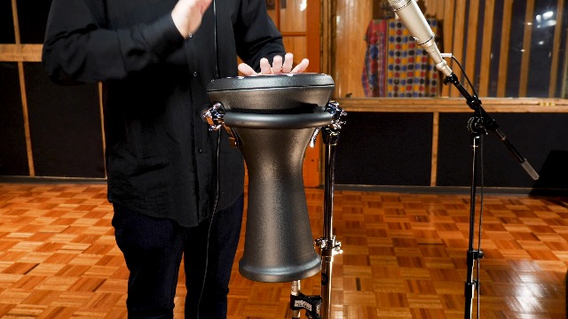 Meinl Percussion HE-3000 - Darabouka in alluminio con membrana in