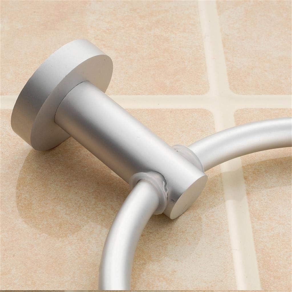 Towel Ring Metal Pendant Towel Bar Space Aluminum Towel Ring Round Towel Rack Firm