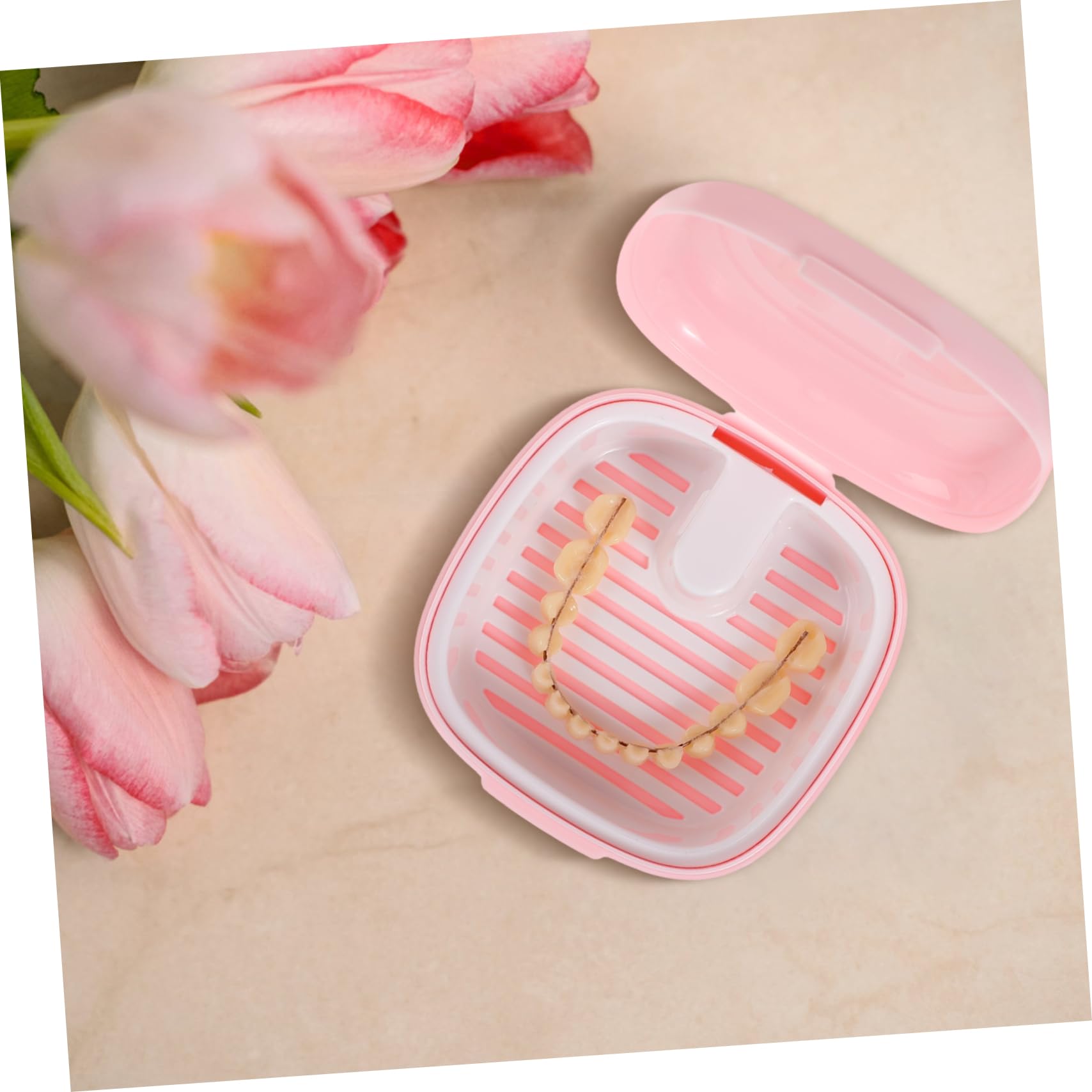 VALICLUD Contenitore Per Protesi Dentarie 5 Pezzi Contenitore Per Protesi Dentarie Solo Orale Piccolo E Portatile Per Denti Finti Modellabili Contenitore Per Denti Finti Per Adulti