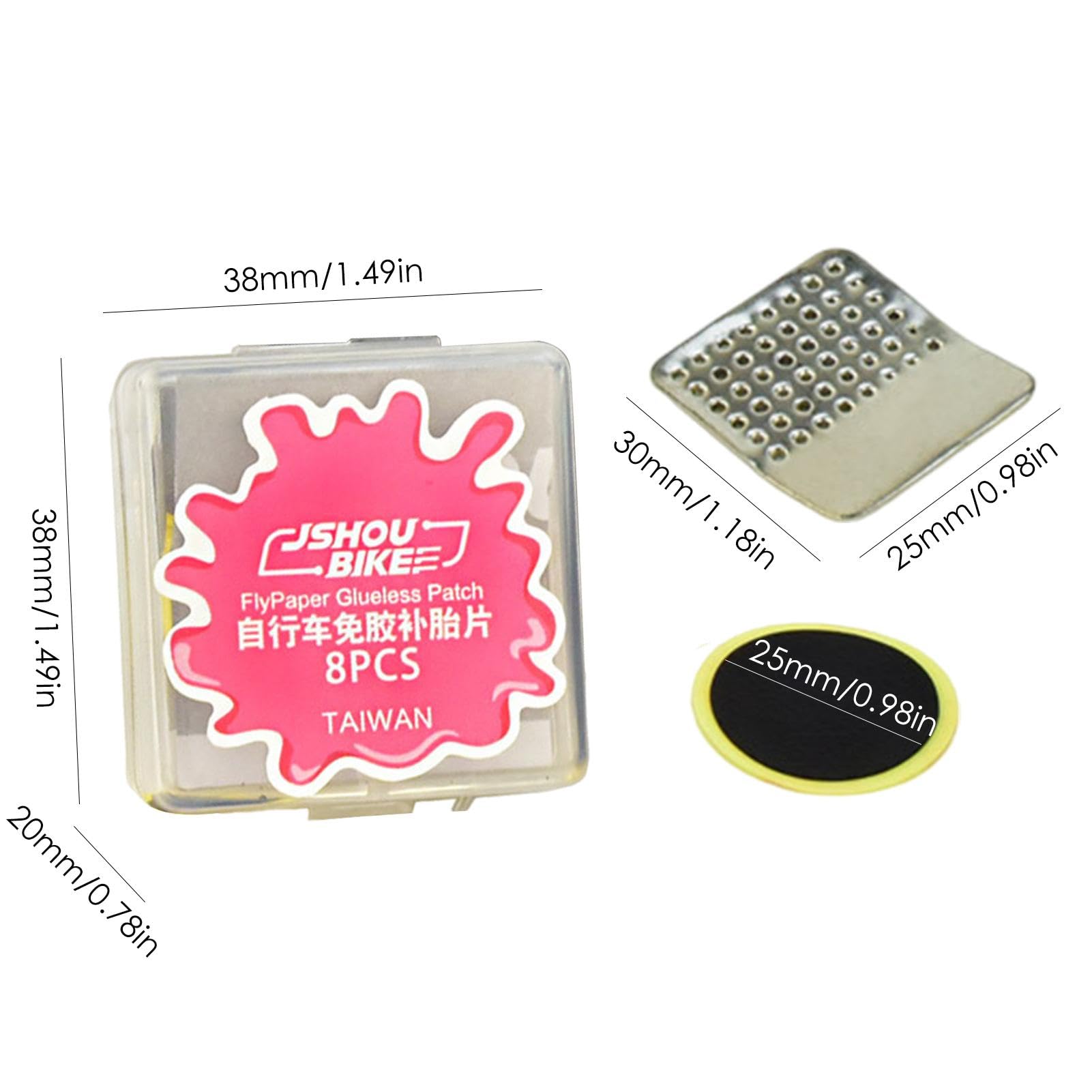6 pz Patch Pneumatici Riparazione Bicicletta Mountain Cycling