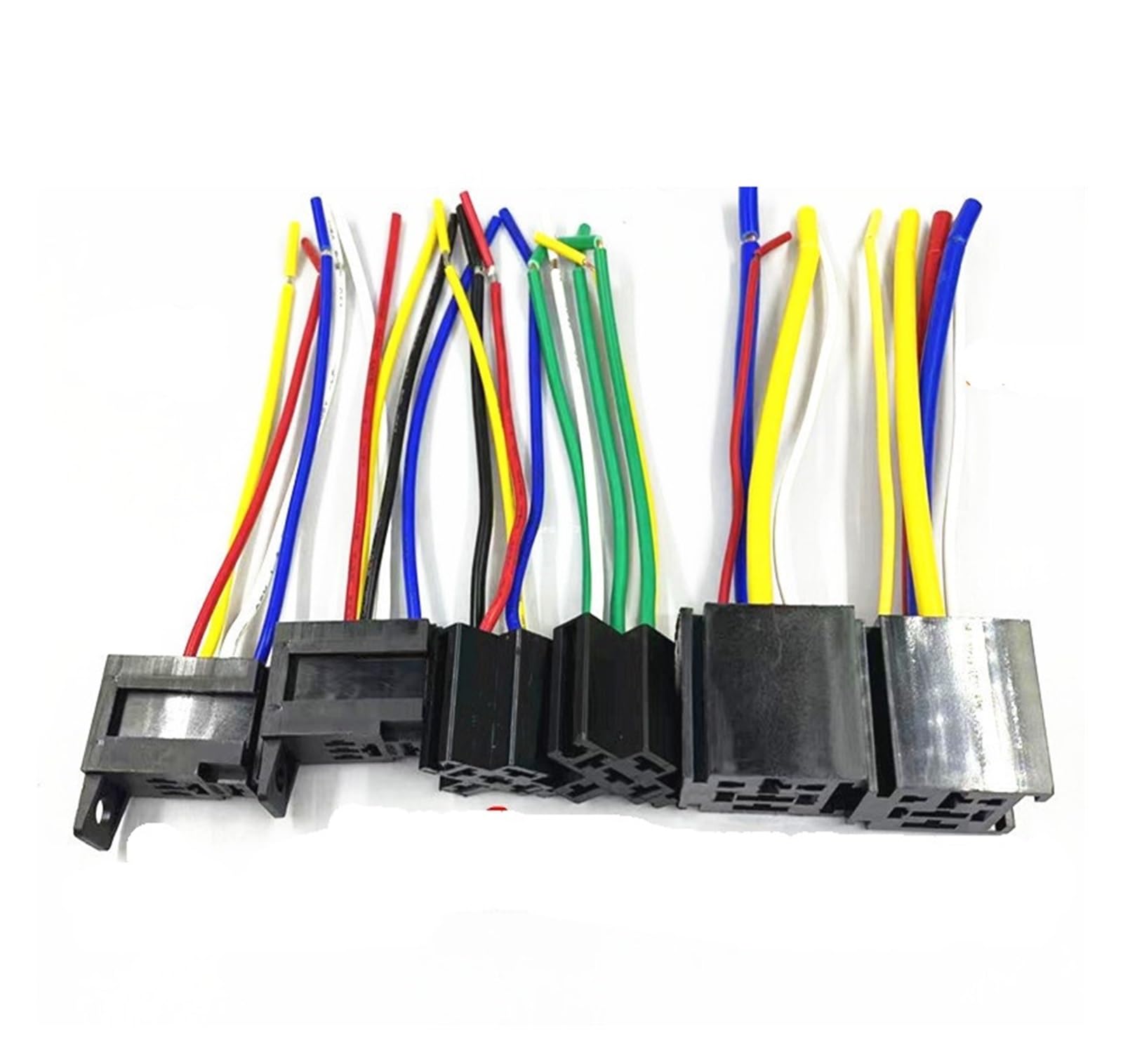 Base de relé para coche tipo B de 5 líneas con conector de cinco patas ancho 3