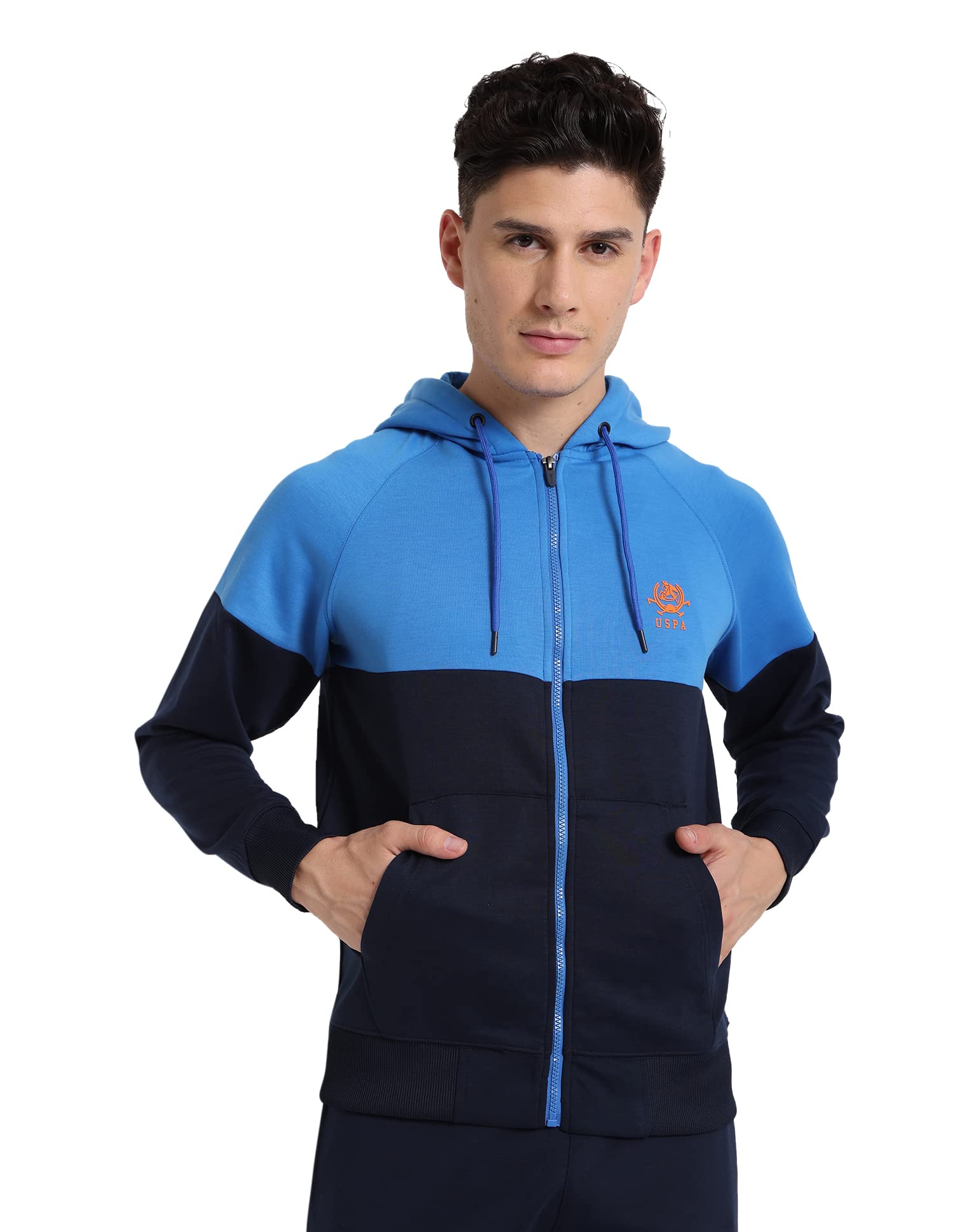 u.s. polo assn. Men's Polyester Hooded Neck Sweatshirt-picture-38