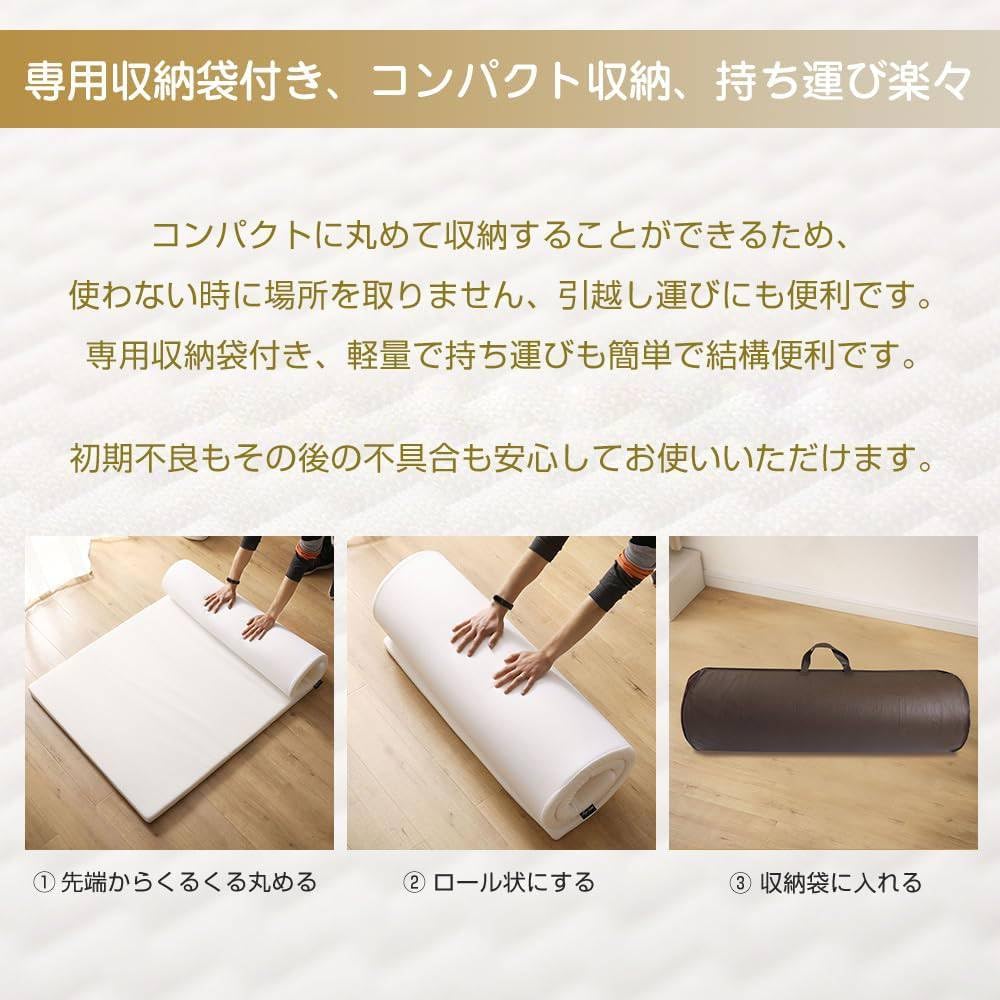 Amazon.co.jp: マットレス 高反発 ダブル 敷布団 硬さ180N 腰の悩み
