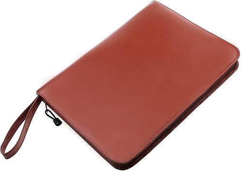 Miniatura 5 de Lanxivi Estuche de cuero para pluma estilográfica con 46 ranuras para bolígrafos de varios tamaños, bolsa de soporte para bolígrafo Rollerball