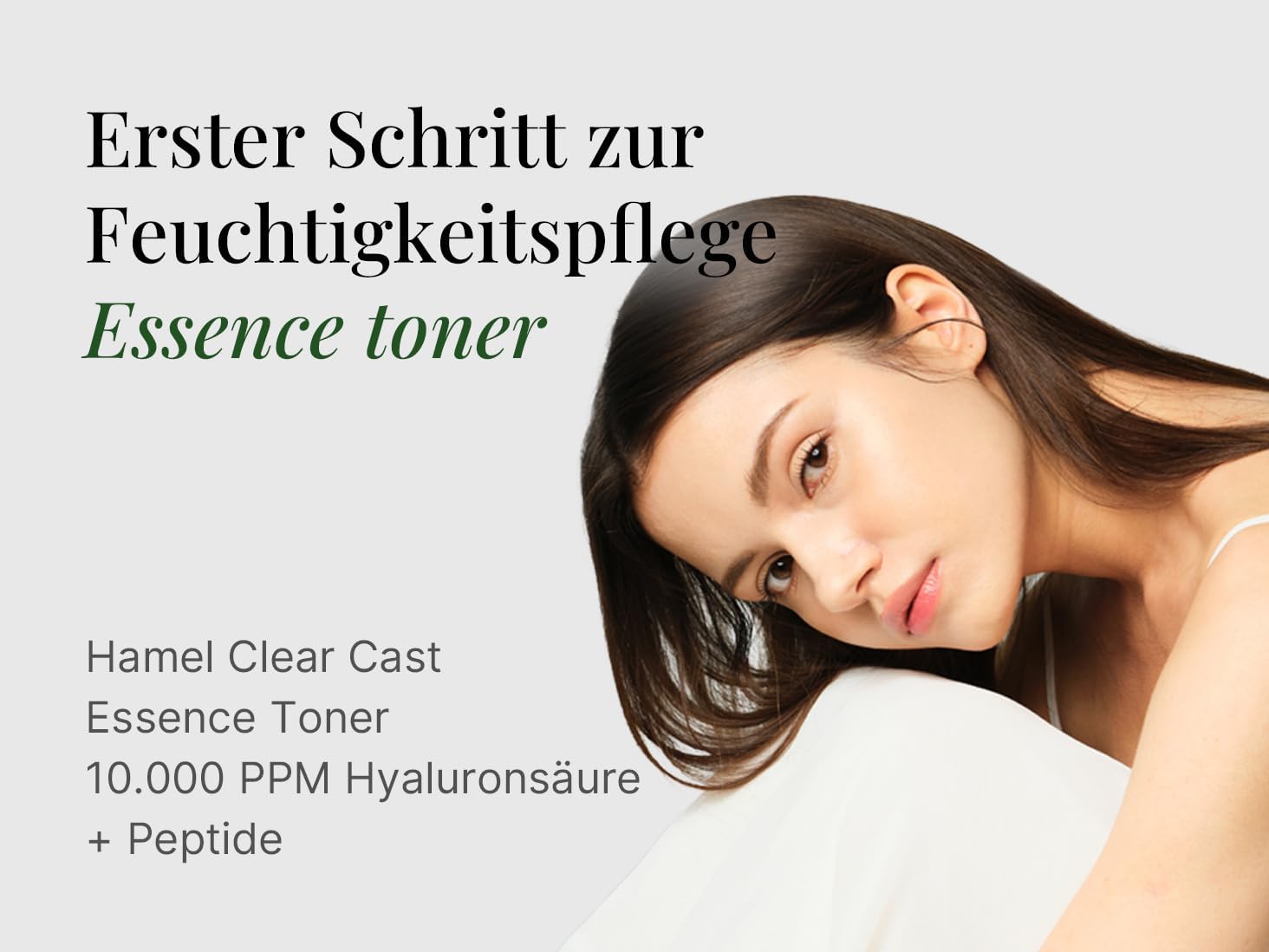 HAMEL Glow 12GF Hyal Essence Toner, Cooling & Moisturizing Booster, Pore Tightening & Radiant Glow with Peptides & 10,000ppm of Hyaluronic Acid, Unscented, Vegan, Cruelty Free, 6.76 fl.oz. - Image 2