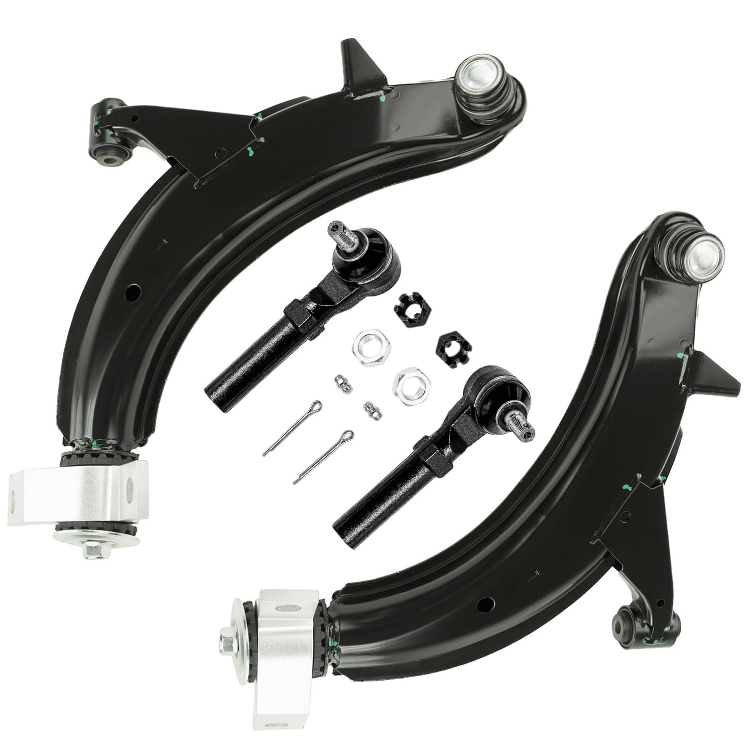 Detroit Axle - Front Control Arms Tie Rods for 2003 2004 2005