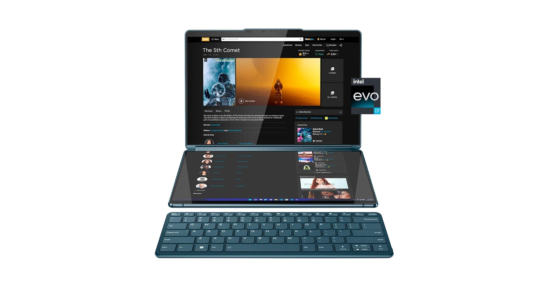 LenovoYOGABOOK[Thedash ] Amazon.com: Lenovo Yoga Book 9i 2-in-1 13.3