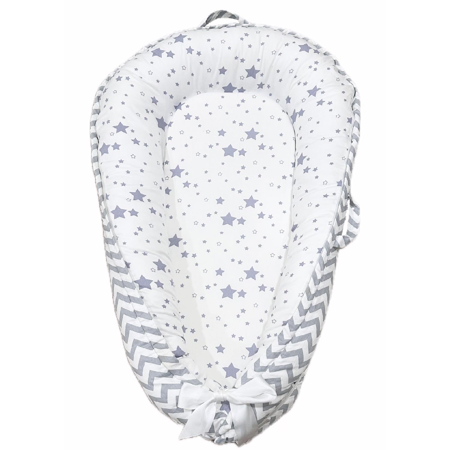 Aila+Aiden Baby Nest, Baby Lounger, Organic Cotton Lounger for Baby