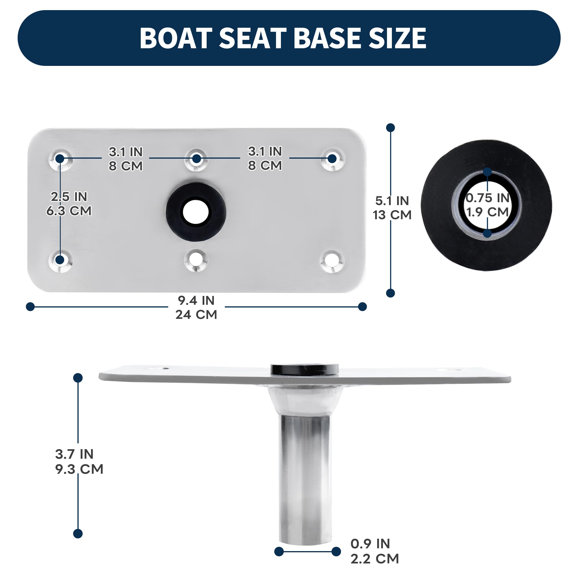 XinKunmarine Boat Seat Base 9