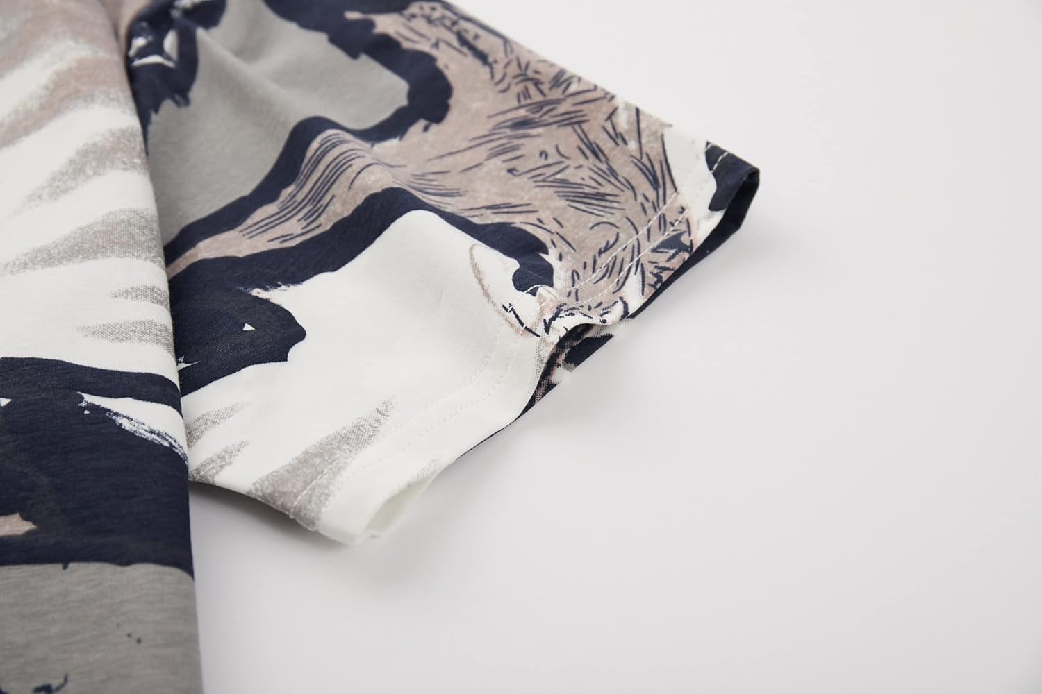 YININF Mens Hipster Hip Hop Short Sleeve Print T-Shirt Shirts Men - Image 6