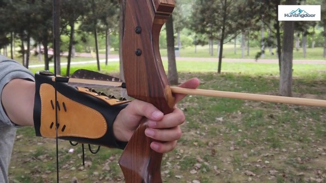 Bogenschießen Armschutz Aus Leder - Mittelalter Schutz Für Anfänger & Profis