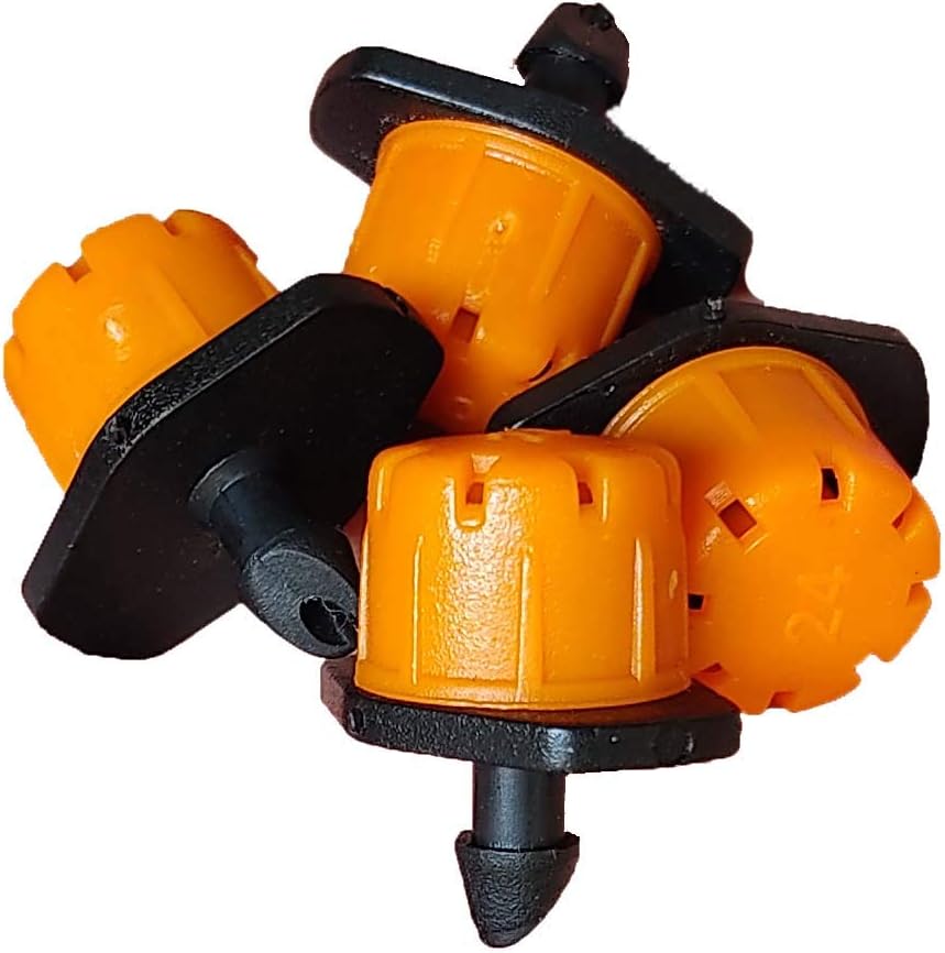 PinolexAdjustable Irrigation Drippers Sprinklers Emitter (50 PCS)