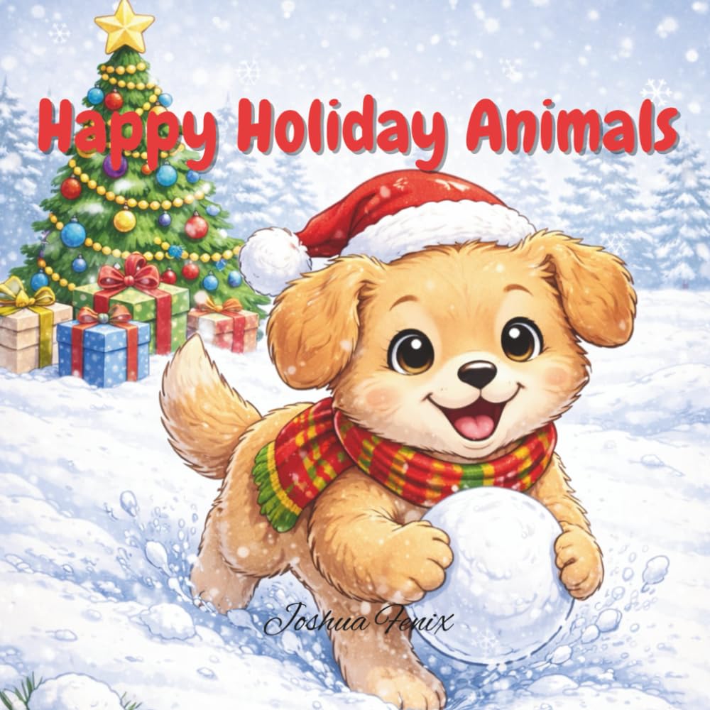 Happy Holiday Animals: Christmas Themed Cute Friends