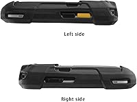 Vista 4 de Funda protectora de goma para Zebra TC70 TC72 TC75 TC77 TC70X TC75X, fundas de escáner de mano de goma de silicona suave para computadora de mano