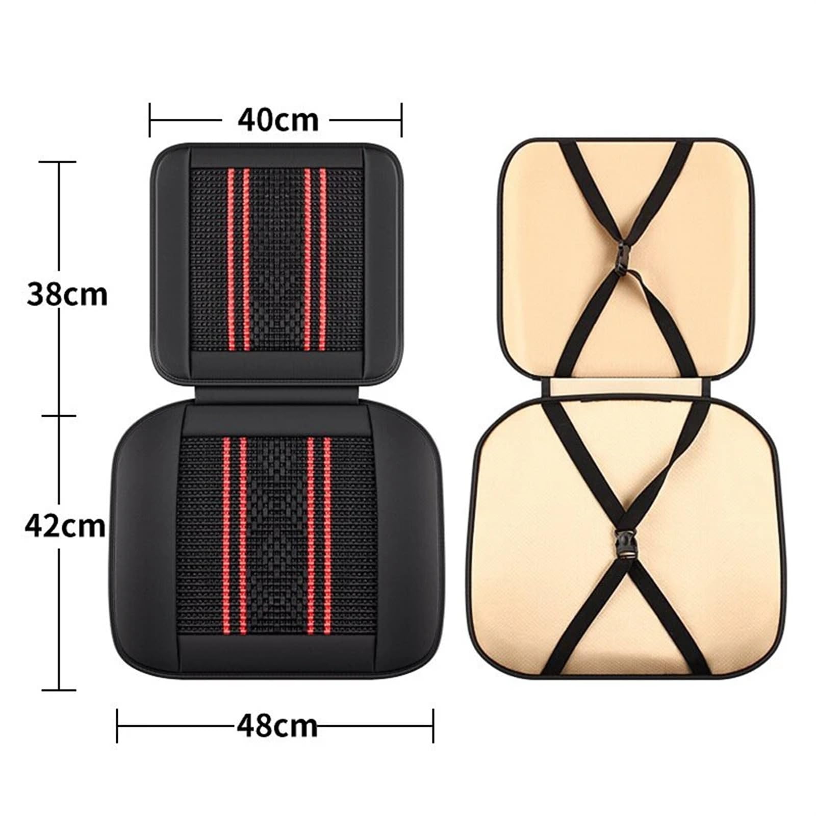Coprisedile Universale for Trattore Tosaerba, coprisedile Universale for Carrello elevatore, Escavatore, Gru, Veicolo di ingegneria Sedile Universale per Trattore(Black)