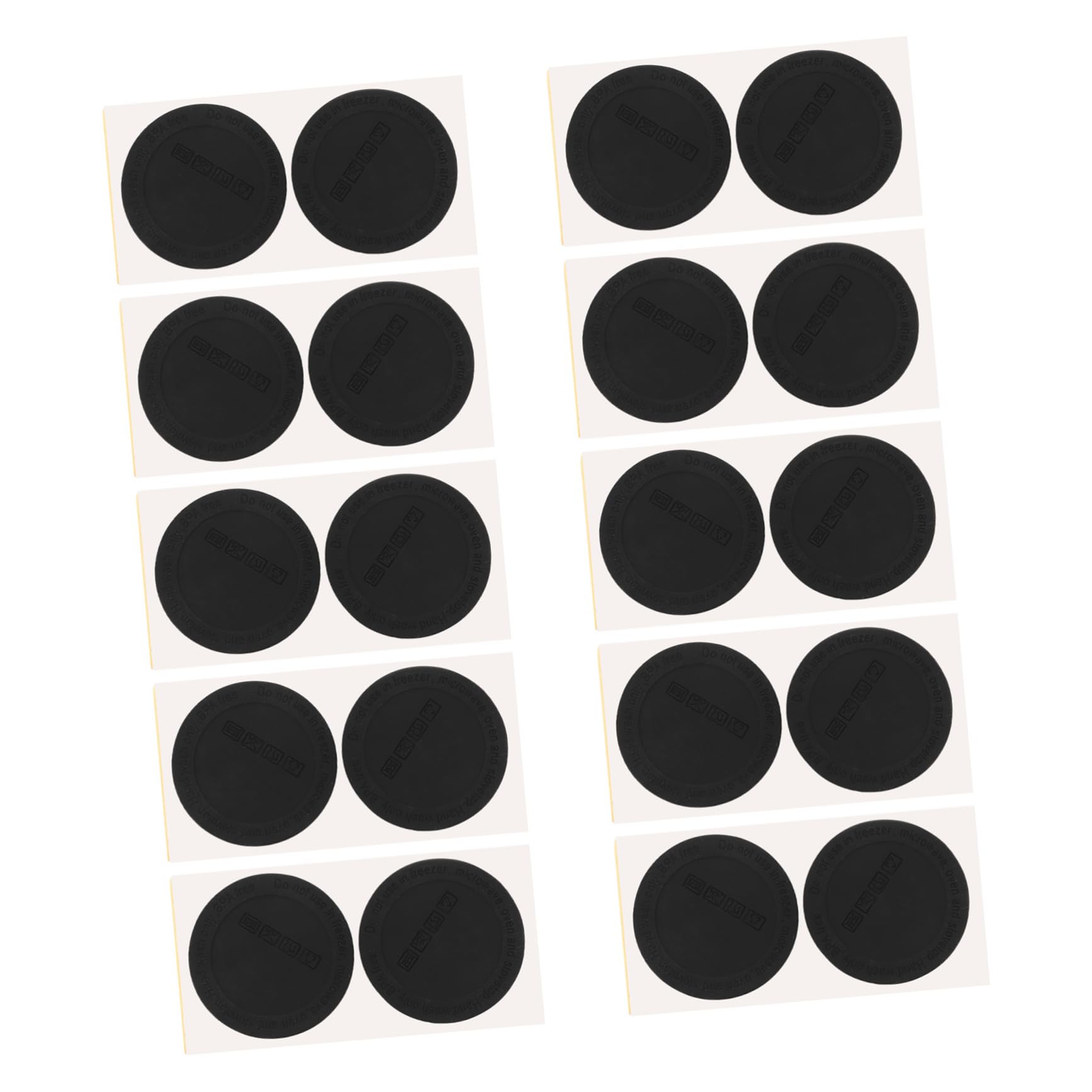 UTHCLO 20 Pcs Stainless Steel Insulated Cup Non Adhesive Pads for Sublimation Tumblers and Water Bottles Wear Pads for Enhanced Stability and Grip