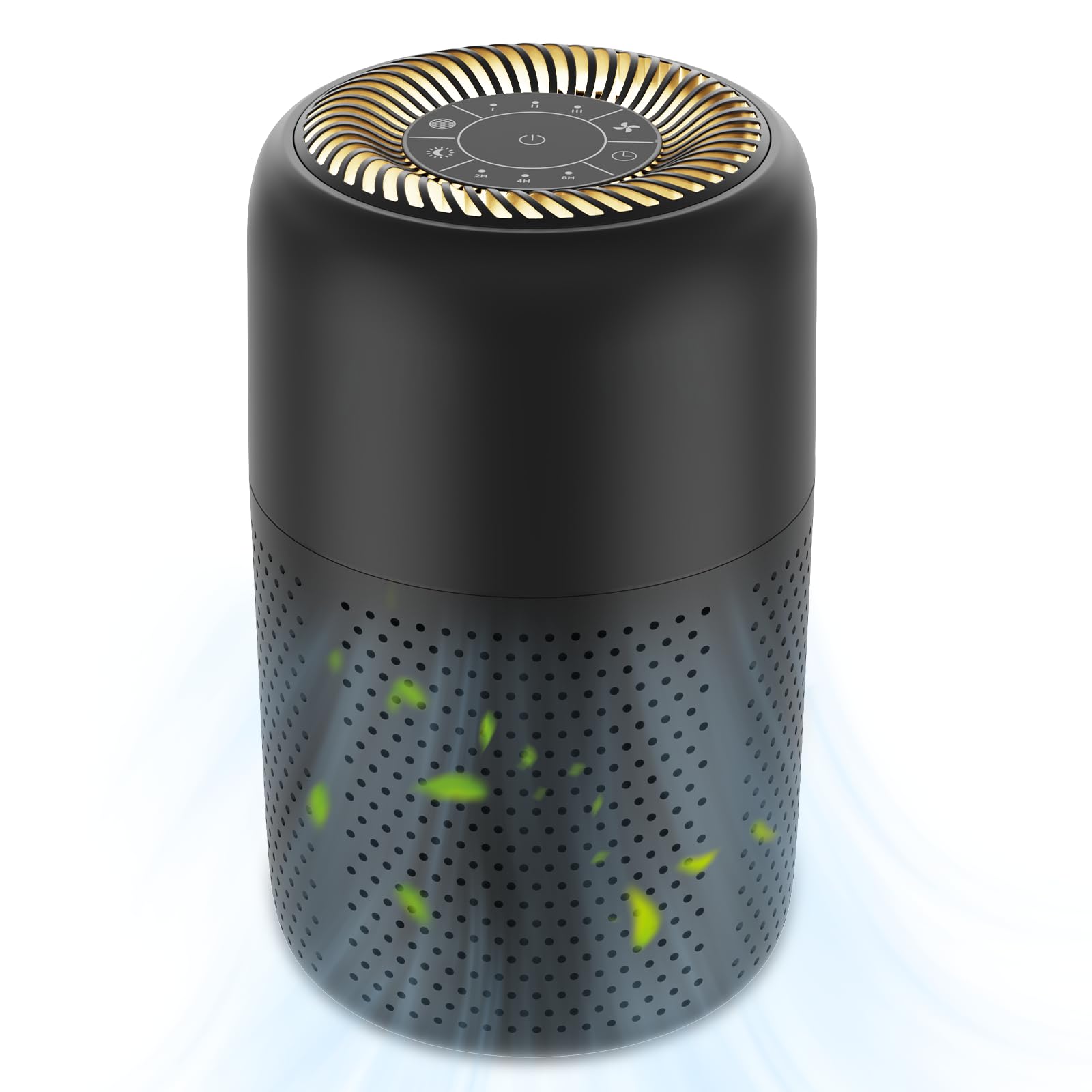 Air Purifiers for Home Bedroom Up to 600 sqft 20 dB Quiet Small Air Purifier With Night Light