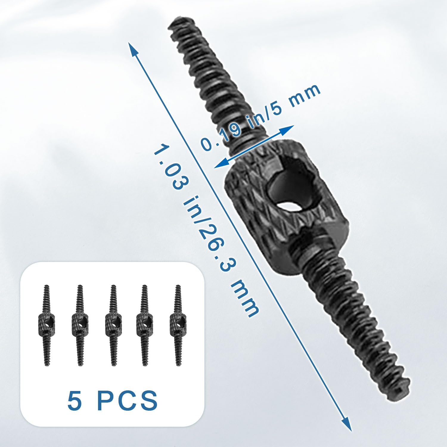 5Pcs Kit di Strumenti per Passaggio Cavi Interni per Bicicletta | Kit di Passaggio Cavi Interni per Infilatura Facile di Freni/Cambi Linee Cavo Freni per Bicicletta Strumento per Passaggio Cavi Freni