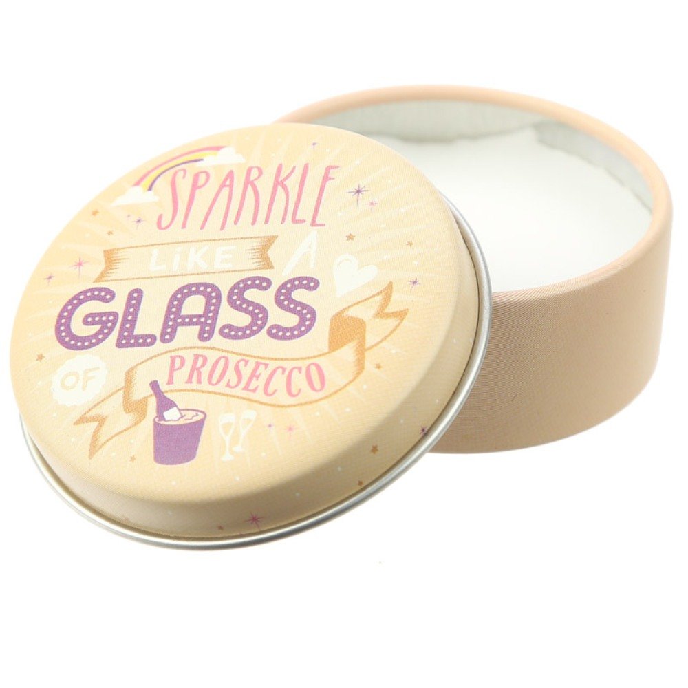 Funky Baume ? l?vres dans une bo?te m?tallique???Prosecco Designs