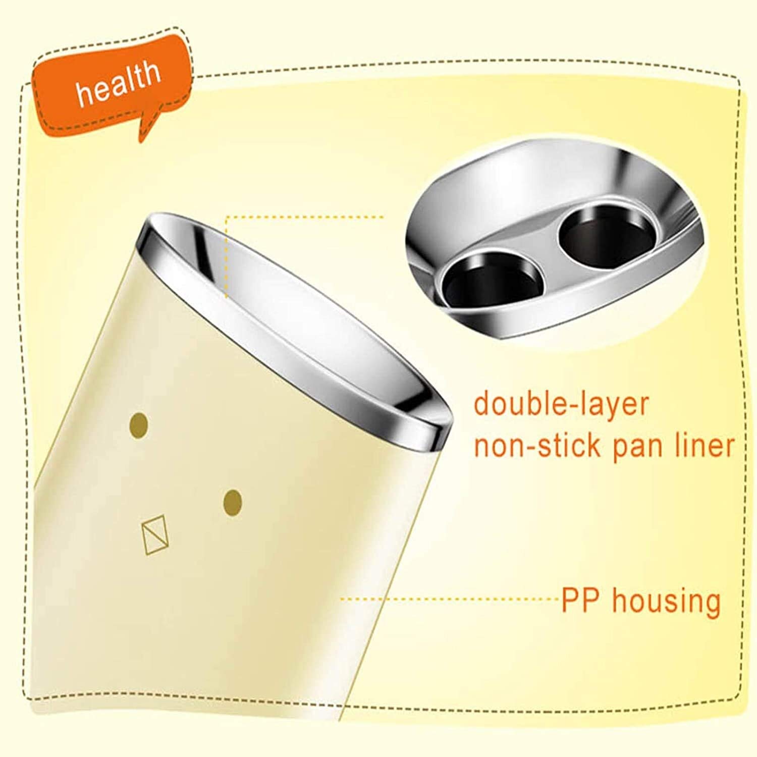 CIYODO Elektrische Rollmaschine - Vollautomatisch Für Würstchen Und Eier Frühstück