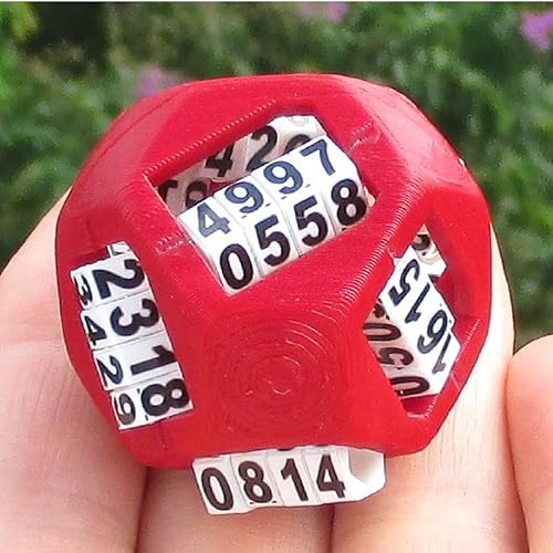 Miniatura 2 de D5,000  El increíble troquel de patente que muestra la mayor cantidad de números jamás. Muestra números aleatoriamente del 0 al 4,999 en igual