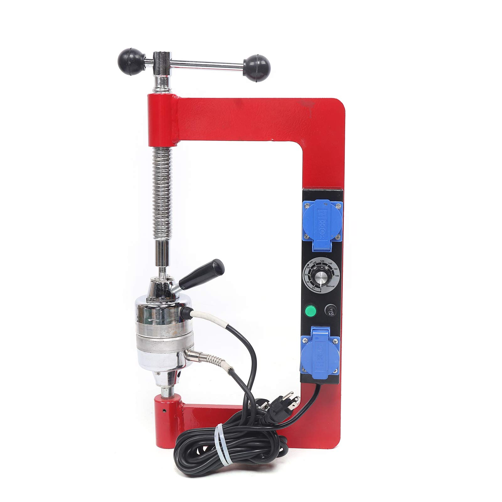 EurHomePlus Tire Patch Repair Tool Kit Spot Hot Vulcanizing Machine with 6 Mold Car Vulcanizer, Tire Patch Repair Tool Kit Tire Auto Repair Machine Tire Auto Repair Tyre Vulcanizing Machine Kit