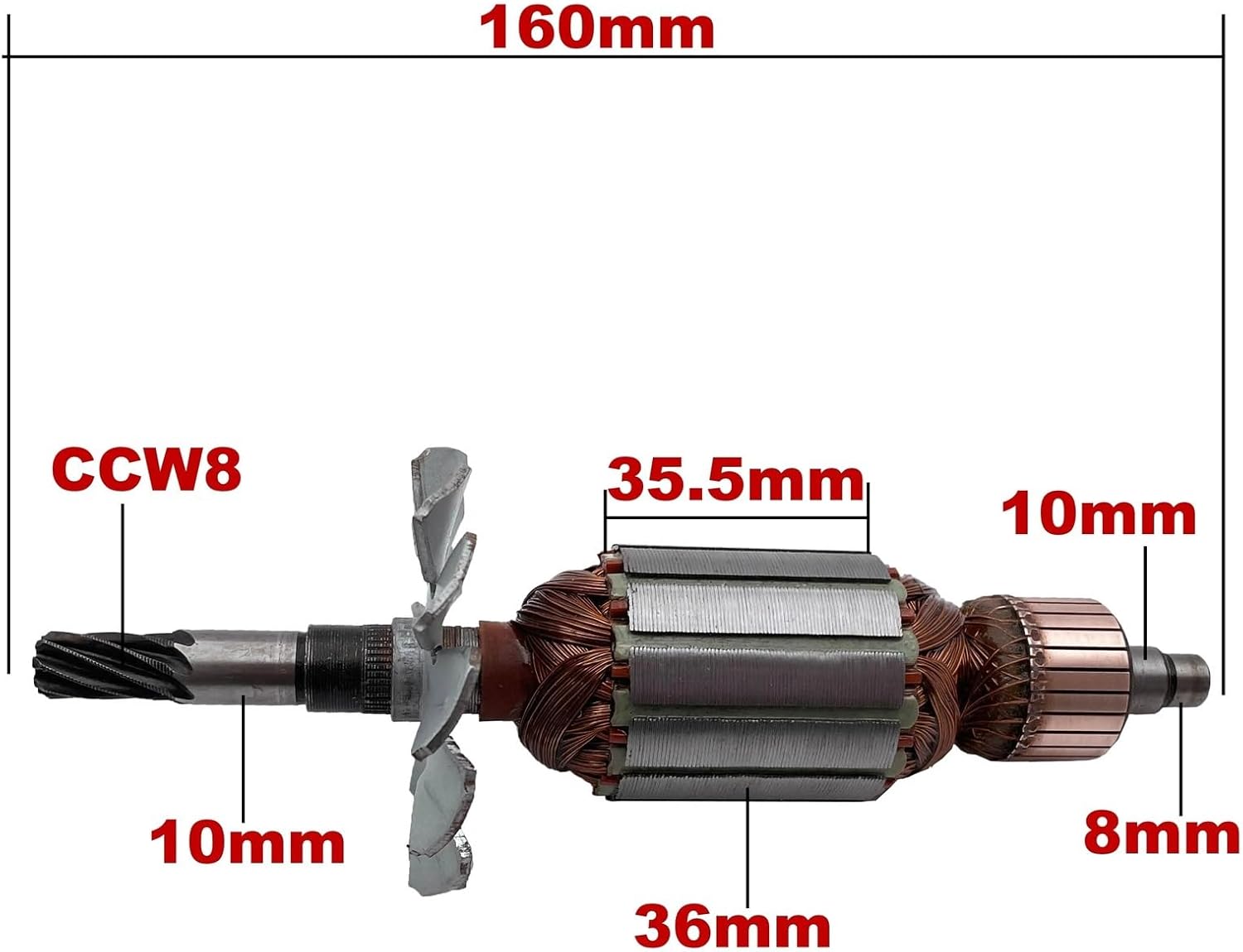 AC220V-240V Armature Rotor Anchor Replacement for Jig Saw CJ60V