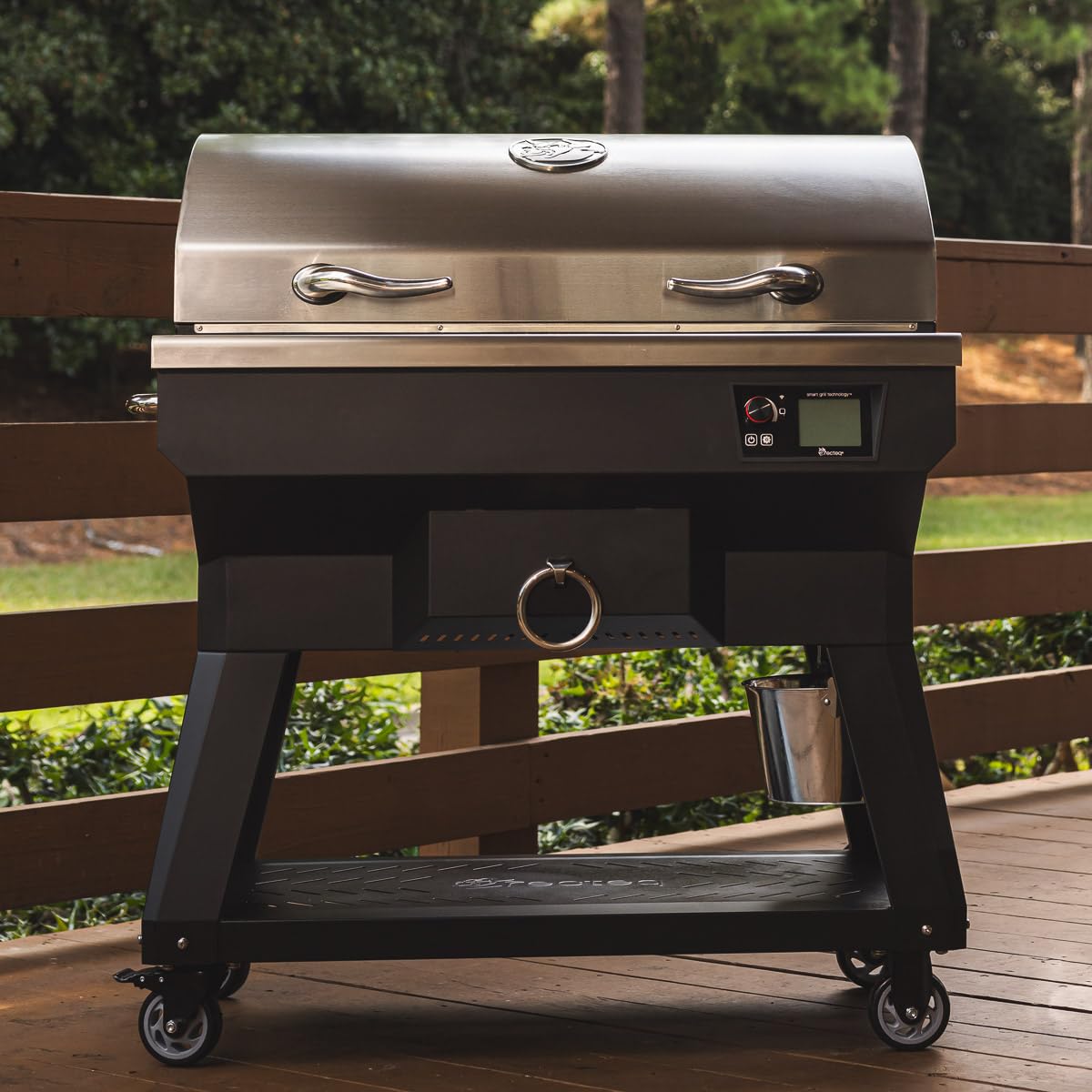 recteq Pellet Grill SmokeStone 600, Outdoor Griddle Grill with Even Temperature, WiFi Enabled Wood Pellet Grills