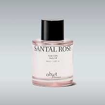 objet by KUNDAL Satin Glow K Beauty Body Oil, Santal Rose, 3.38 Fl Oz - For All Skin Types, 11 Peptides, Vitamin C & E, Succinic Acid - Lightweight Body Oil - Korean Beauty