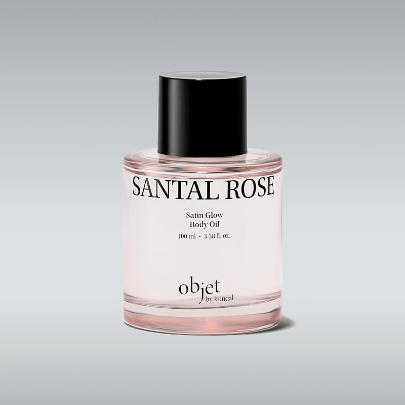Óleo corporal Satin Glow objet by KUNDAL Santal Rose, 100 mL