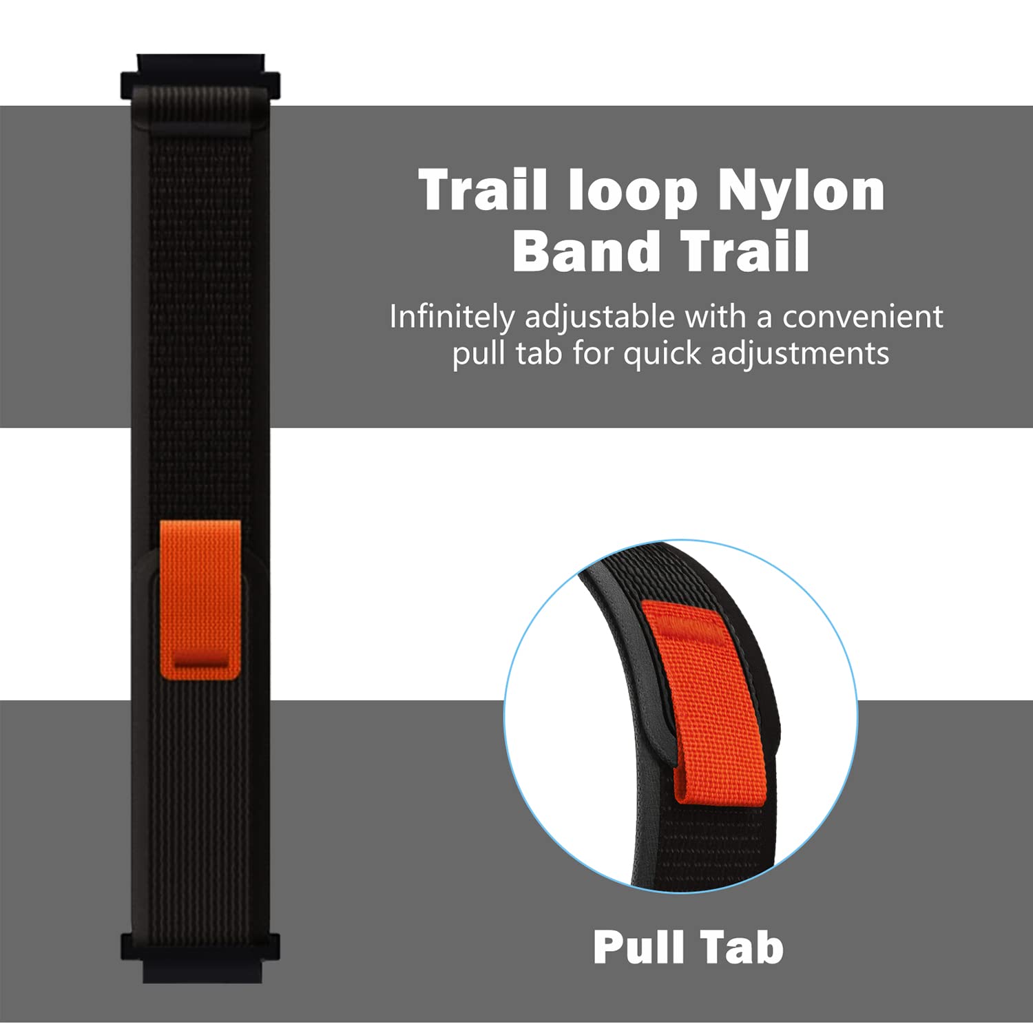 MiRowy 20mm Nylon Cinturino per Amazfit T-Rex 3 Pro 44mm/Active 2/Active/GTR Mini, Cinturino per Amazfit GTS 4/GTS 4 Mini/GTS 3/Bip 3/Bip 3 Pro/Bip/Bip S - Bianco/Rosa